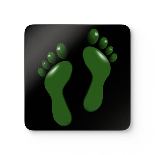 Jolly Green Giant Feet, Corkwood Coaster Set