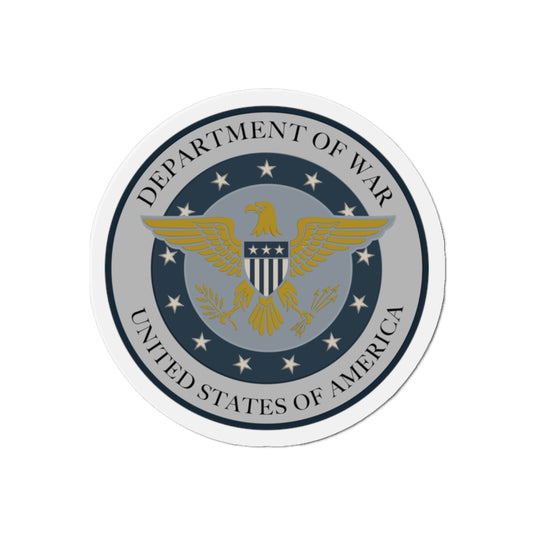 Department of War (DoW), Die-Cut Magnet