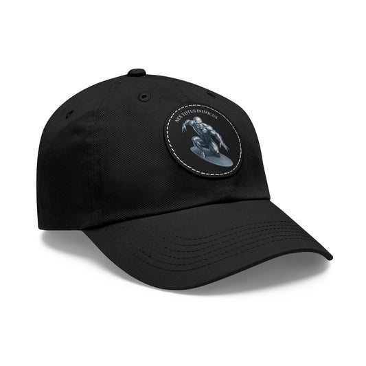 21st STS - Silver Team, Dad Hat with Leather Patch