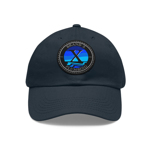 Brand X Dad Hat with Leather Patch
