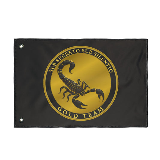 Gold Team, Double-Sided Flag
