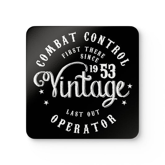 Vintage CCT (White Logo), Corkwood Coaster Set