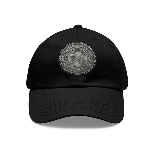 Old School CCT, Dad Hat with Leather Patch
