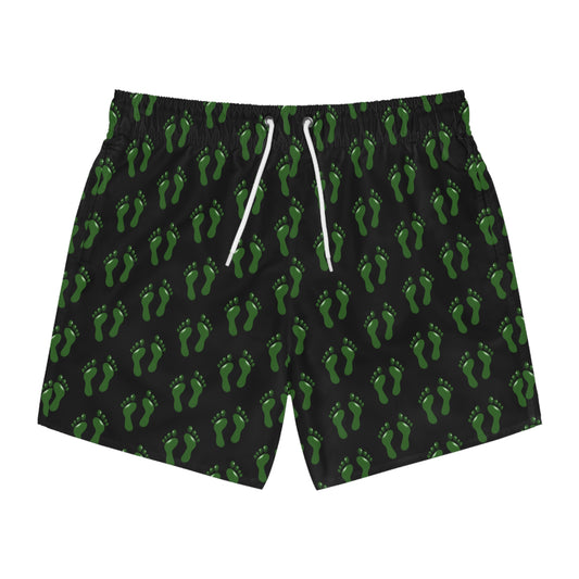 Pararescue (PJ) Green Feet Swim Trunks