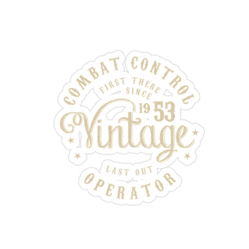 Vintage CCT (Tan), Outdoor Stickers