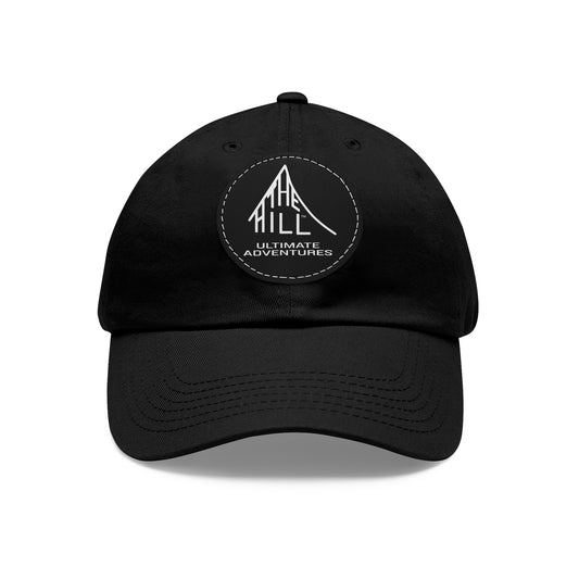 The Hill, Dad Hat with Leather Patch
