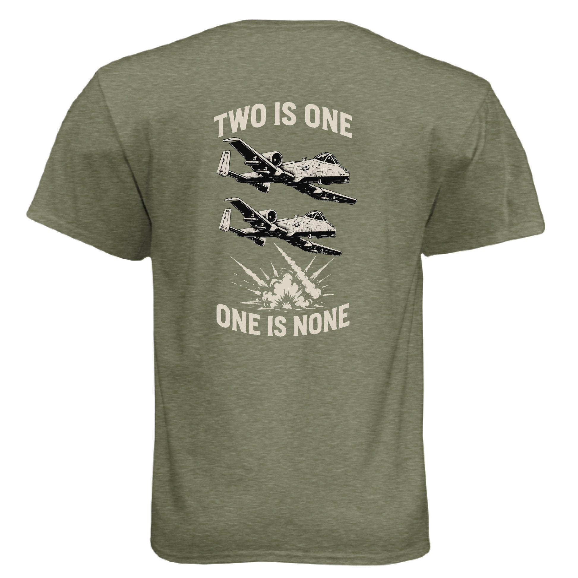 MILITARY GREEN - BACK