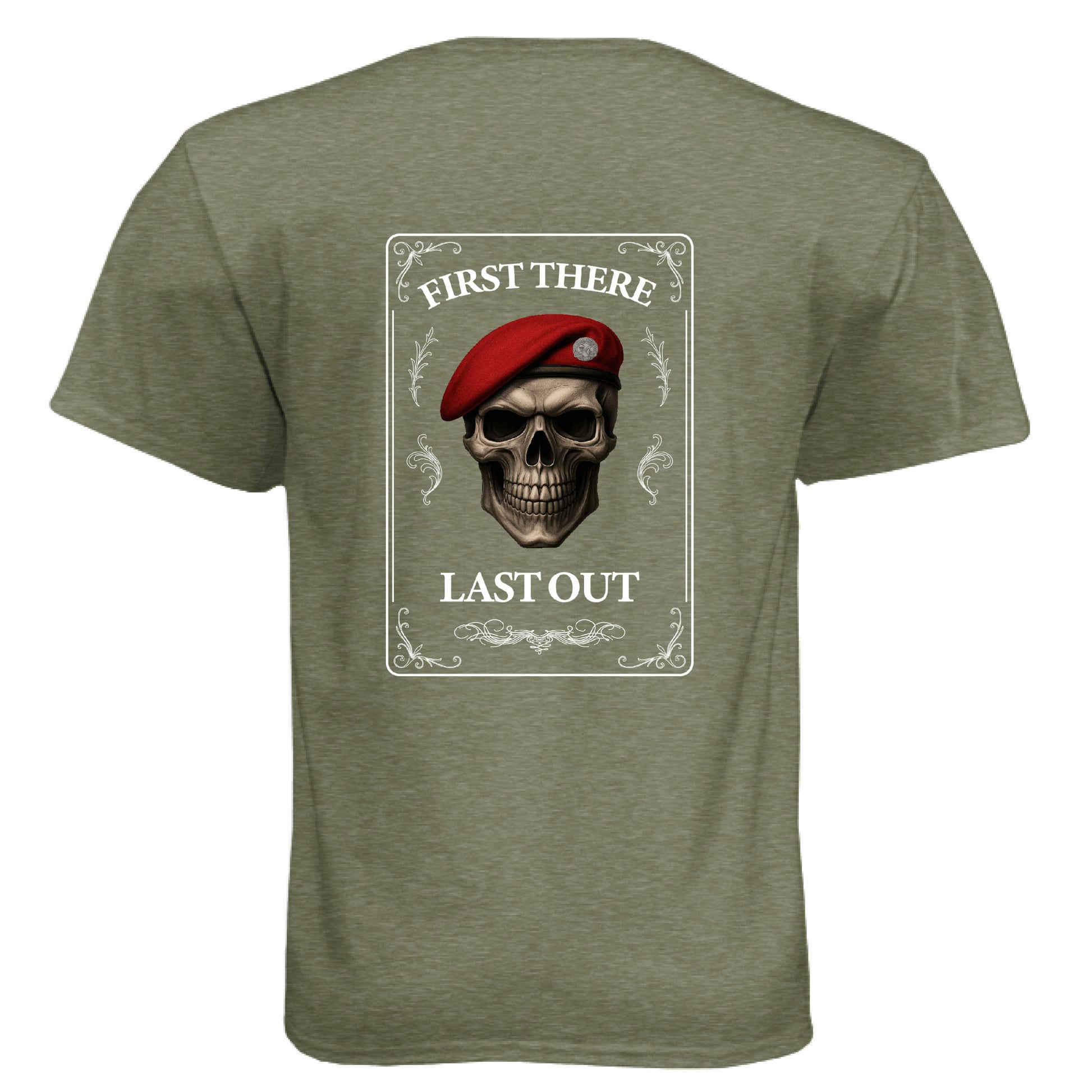 MILITARY GREEN - BACK