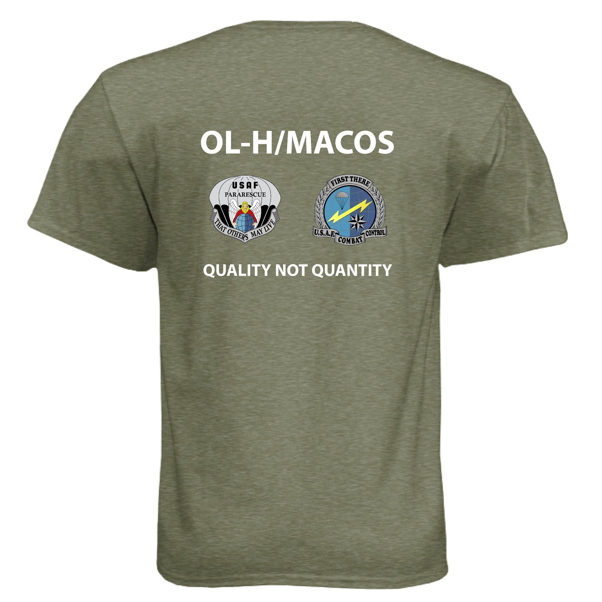 MILITARY GREEN - BACK