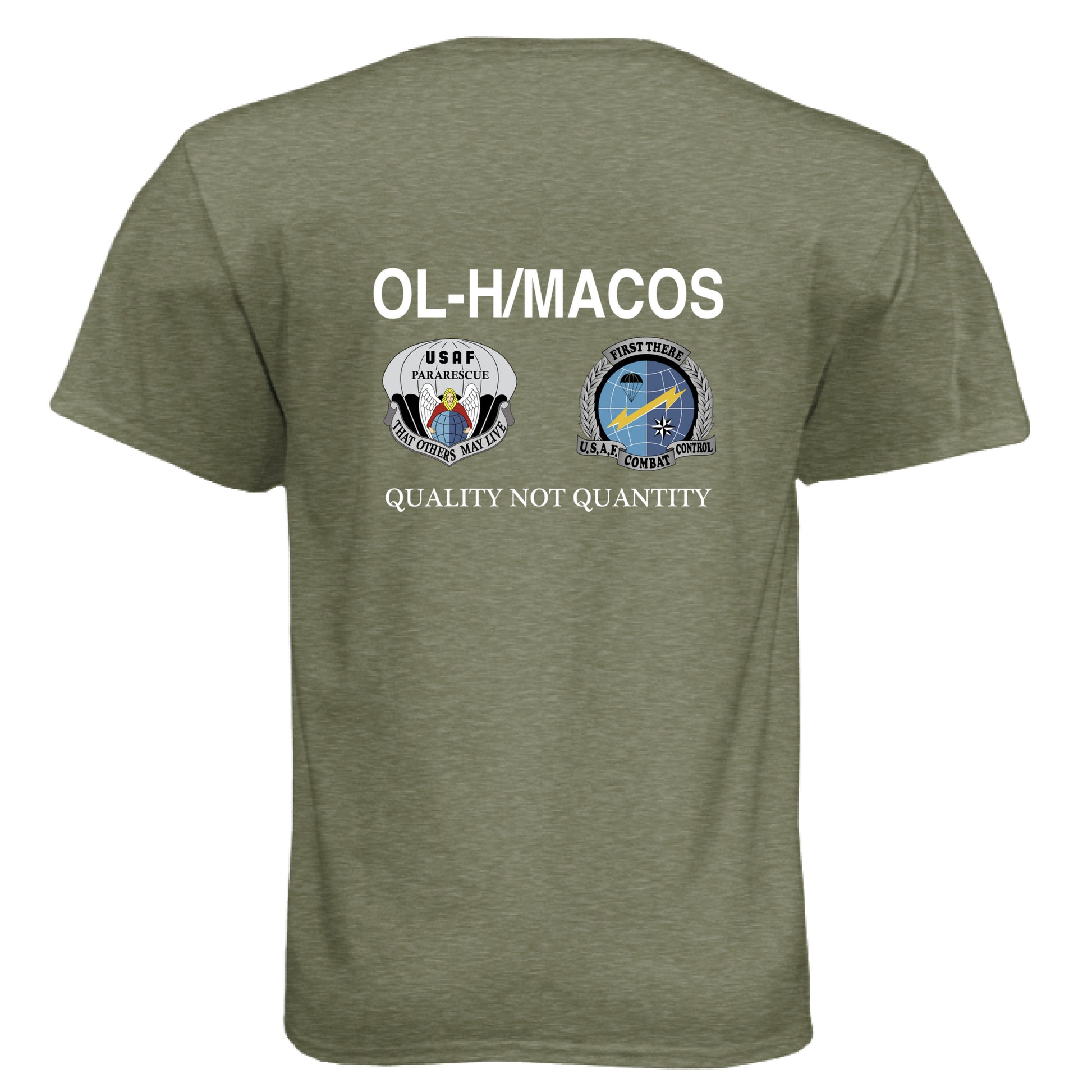 MILITARY GREEN - BACK