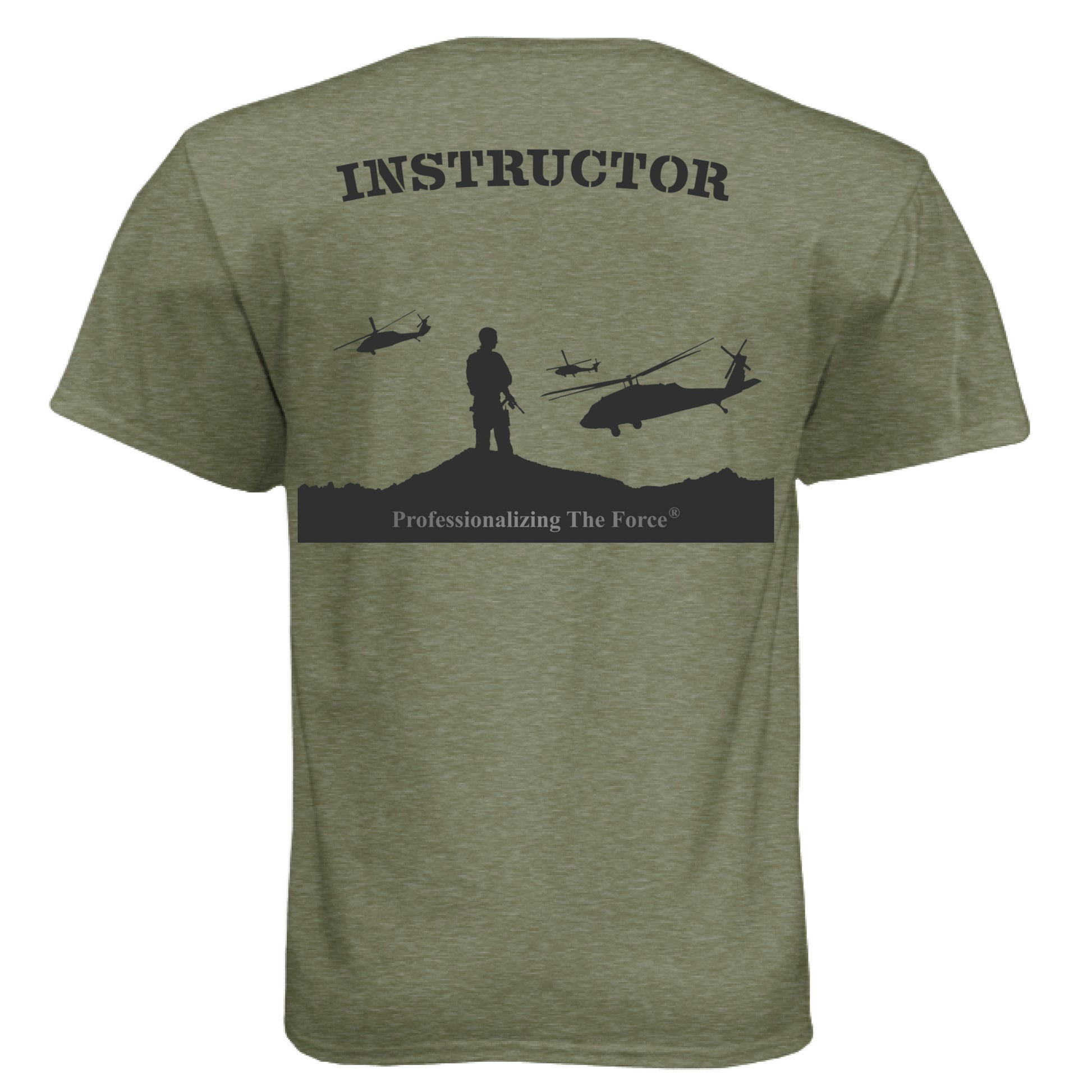 MILITARY GREEN - BACK