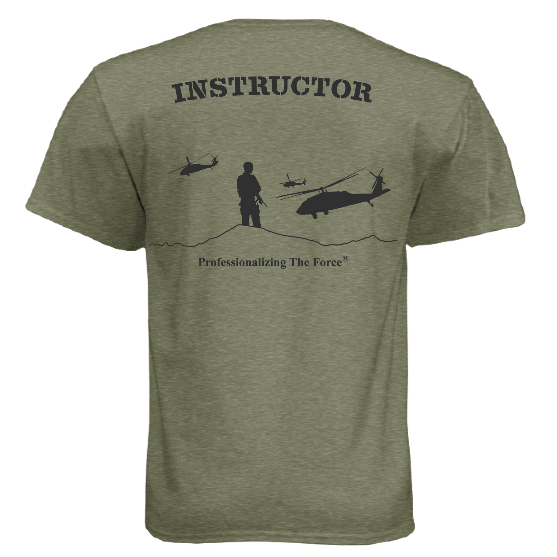 MILITARY GREEN - BACK