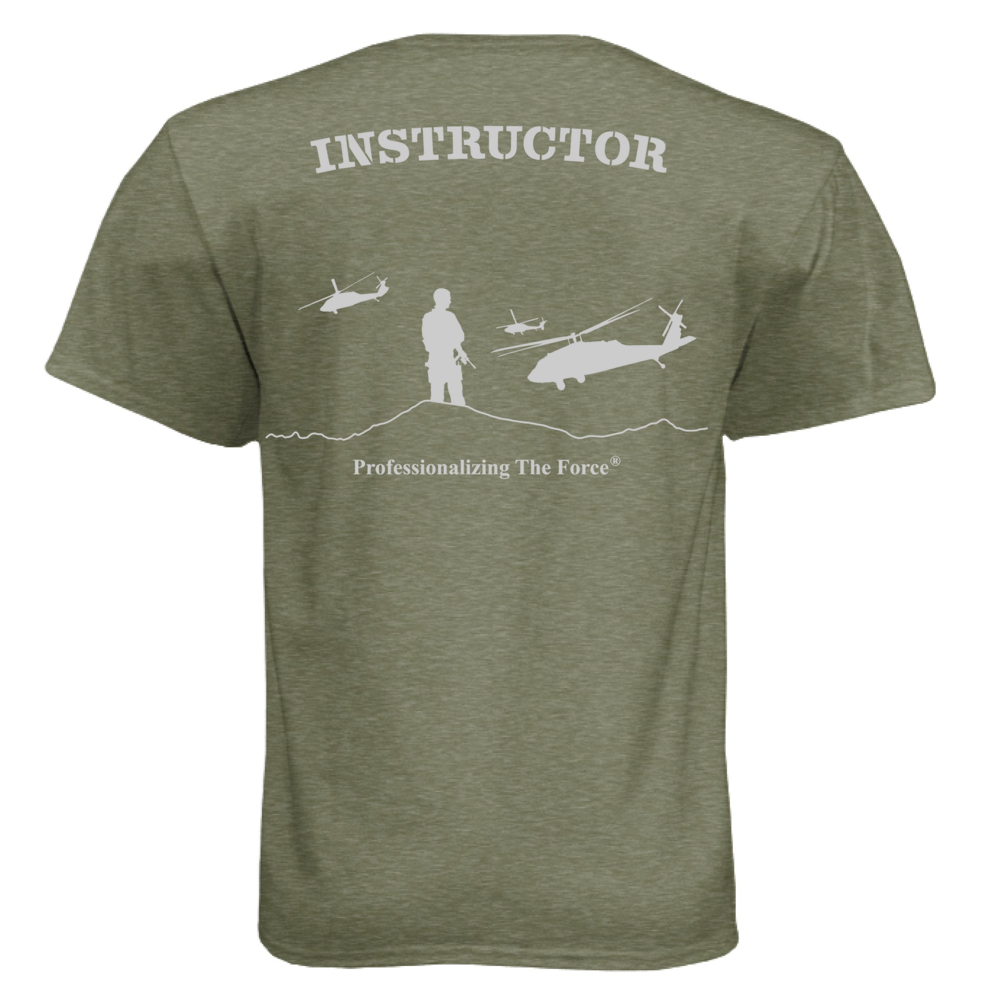 MILITARY GREEN - BACK
