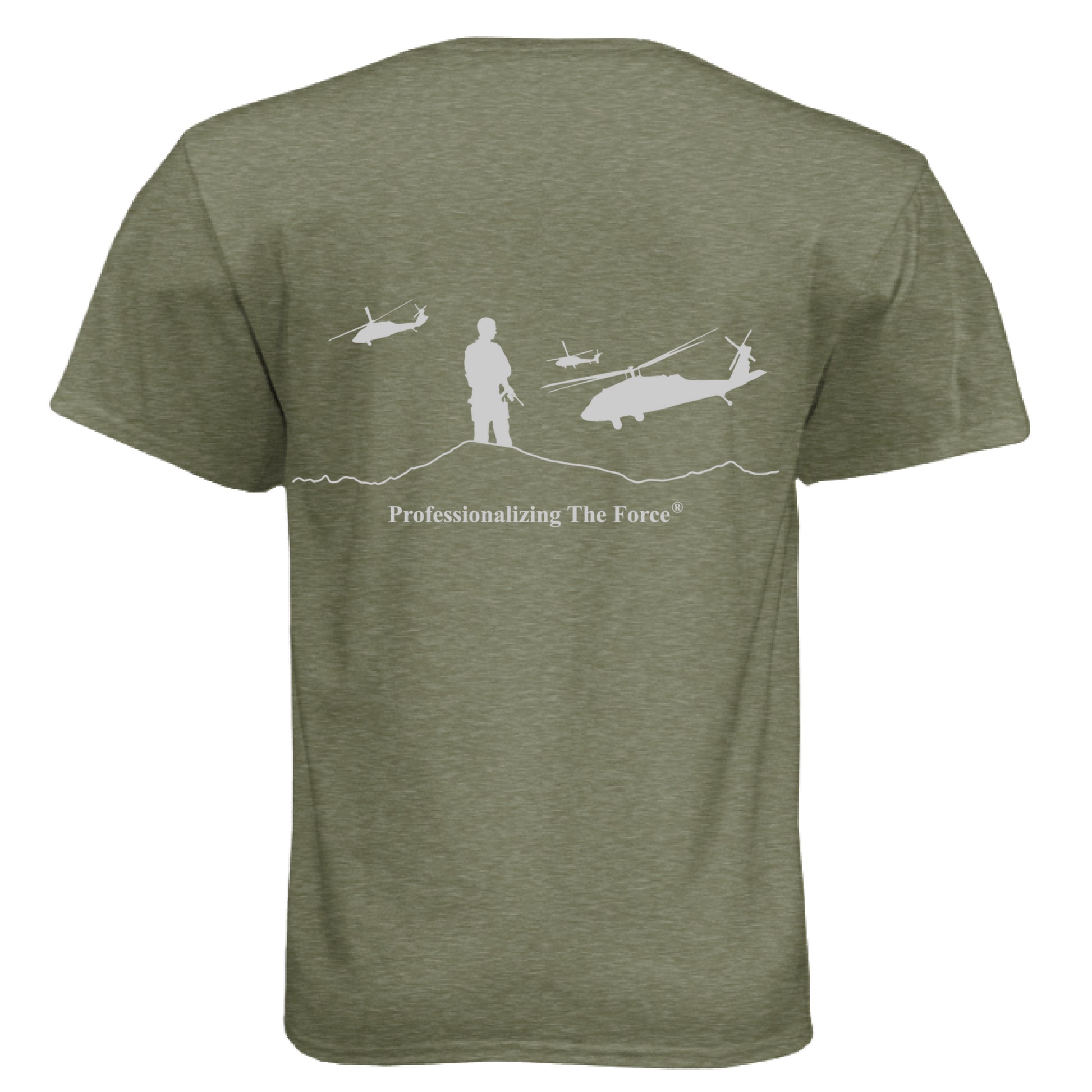 MILITARY GREEN - BACK