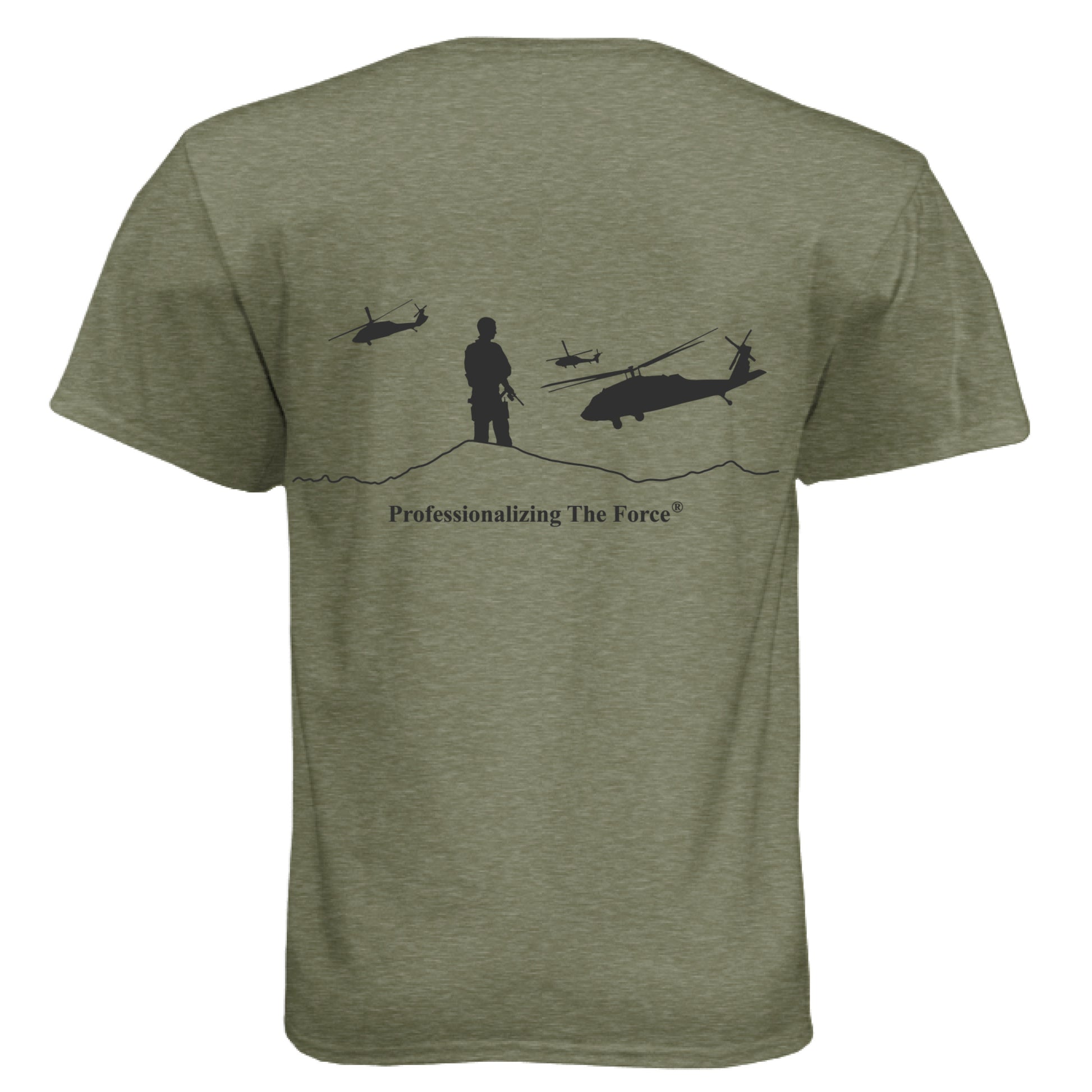 MILITARY GREEN - BACK