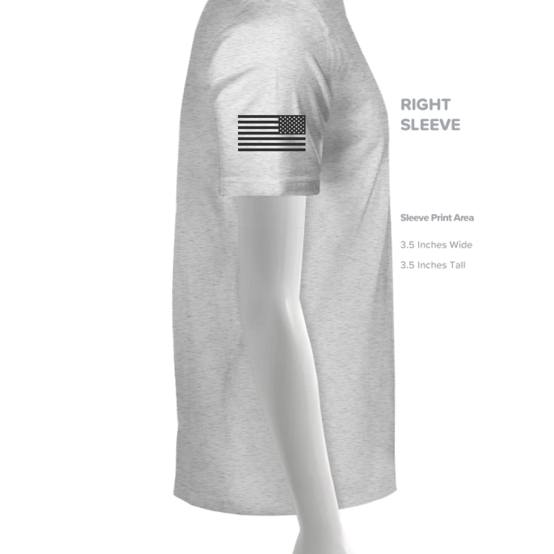 HEATHER WHITE - SLEEVE_RIGHT
