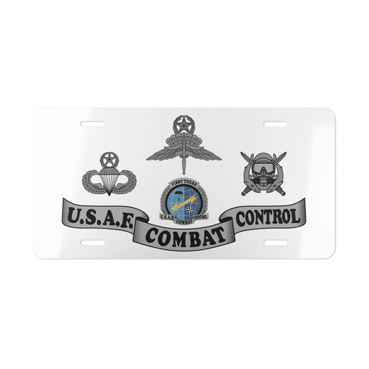 USAF Combat Control Vanity License Plate | CCT Merchandise