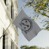 CCT Flash (Black & White with Gray Background), Double Sided Flag