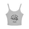 Vintage CCT (Black) Women's Spaghetti Strap Tank Top