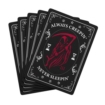 21st STS (Red Team) Poker Playing Cards Set