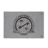 CCT Flash (Black & White with Gray Background), Double Sided Flag