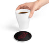 21st STS (Red Team) Ceramic Coaster — 'Always Creepin Never Sleepin' Gothic Drink Coaster