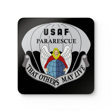 Pararescue Angel, Corkwood Coaster Set
