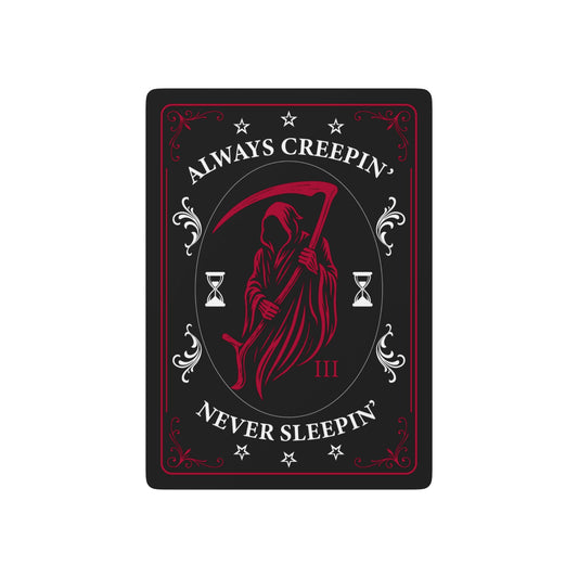 21st STS (Red Team) Poker Playing Cards Set - Red Border
