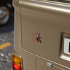 "Hard As Wood Pecker Lips" Sticker — Outdoor Transparent