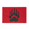 Red Team, Double-Sided Flag (Black on Red)