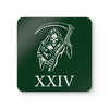 Green Team 'Reaper' - Hardboard Coasters with Cork Bottom (Set of 4)