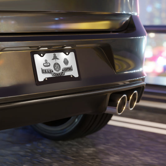 Old School - (MFF S/L & SCUBA) Jump Master - Vanity Plate