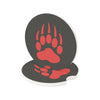 Red Team Soapstone Car Coaster