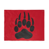 Red Team, Double-Sided Flag (Black on Red)