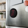 21st STS (Red Team) - Black Button Magnet