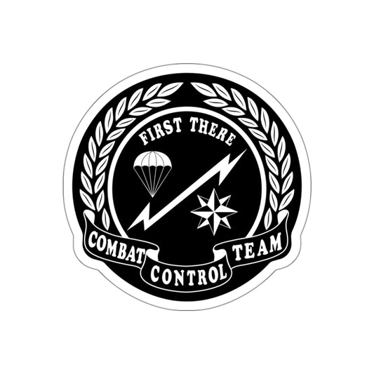 Old School CCT - Die-Cut Stickers (Black)