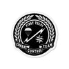 Old School CCT - Die-Cut Magnets (Black)
