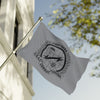 CCT Flash (Black & White with Gray Background), Double Sided Flag