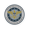 Department of War (DoW), Round Stickers