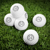 Old School - Golf Balls, 6pcs
