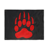 Red Team, Double-Sided Flag (Red on Black)