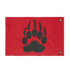 Red Team, Double-Sided Flag (Black on Red)