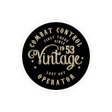 Vintage CCT (Tan), Outdoor Stickers