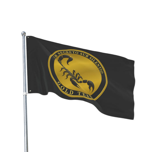 Gold Team, Double-Sided Flag