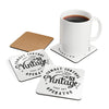 Vintage CCT (Black Logo), Corkwood Coaster Set