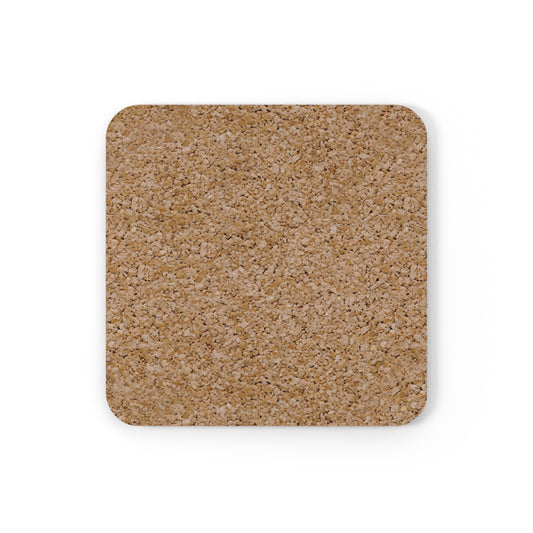 Traditional CCT Flash (Colored), Cork Back Coaster Set