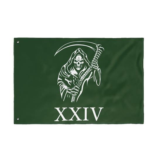 Green Team 'Reaper' - Double Sided Flag