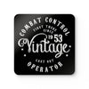 Vintage CCT (White Logo), Corkwood Coaster Set