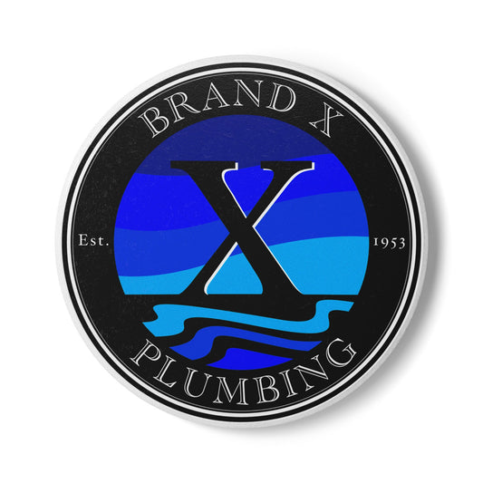 “Brand X” Ceramic Coaster