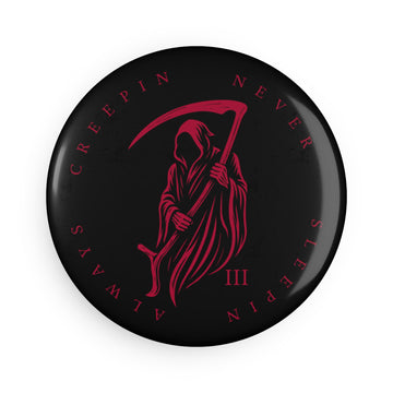 21st STS (Red Team) - Black Button Magnet